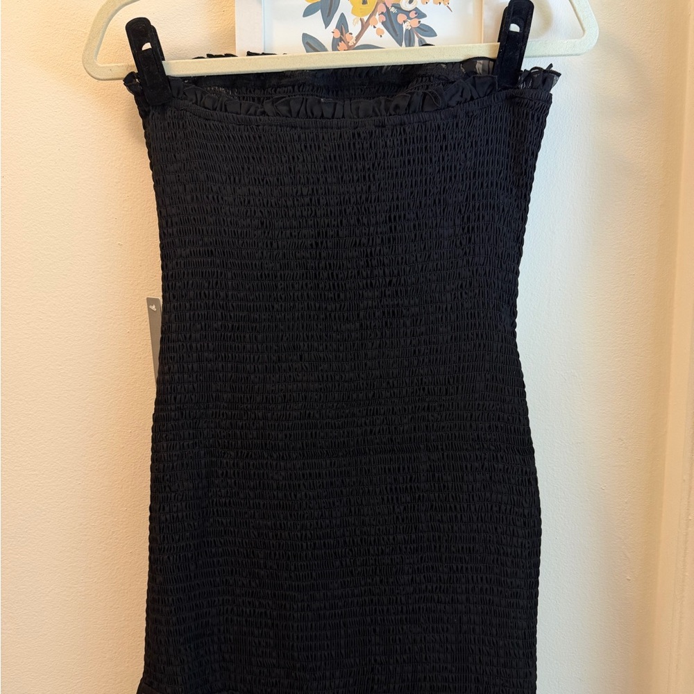 Bardot Black Sheer Trim Maxi Dress - Picture 10 of 11